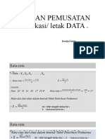 Ukuran Pemusatan Data 1