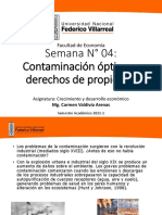 Contaminación óptima y derechos de propiedad