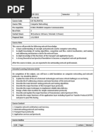 EE4761 Computer Networking - OBTL