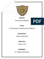 Tema II Seminario Monografico