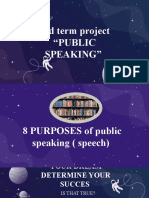Mid Term Project "Public Speaking"
