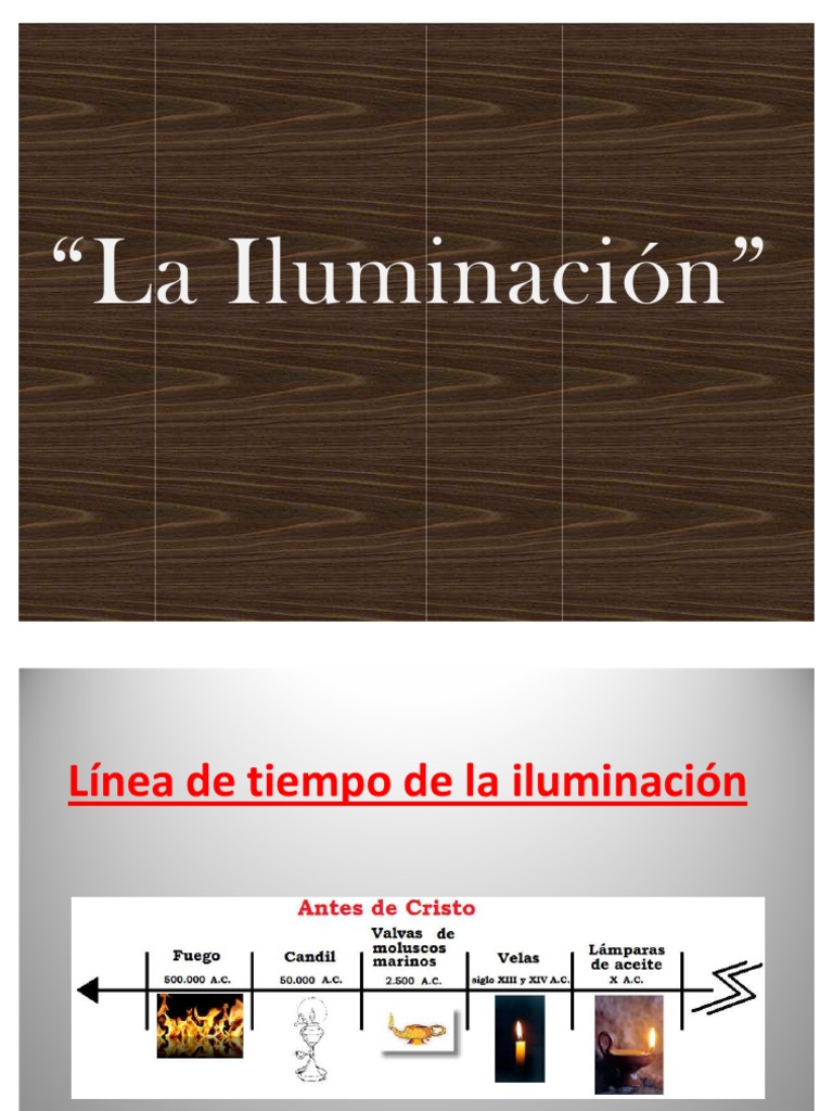 Evolución de la Iluminación a Tiempo | PDF | Luz de la calle | Encendiendo