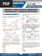 Semana 2 - Trigonometría