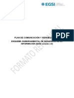 Formato Referencial Plan de Comunicación y Sensibilización EGSI V2