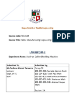 Group-6 LAB REPORT 2 TEX3104 ID 191-267-801