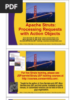 Apache Struts: Processing Requests With Action Objects