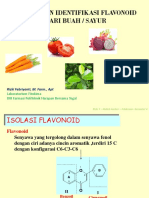 Isolasi Dan Identifikasin Flavonoid