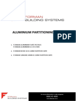 Fbs Aluminium Partitioning Suite Booklet