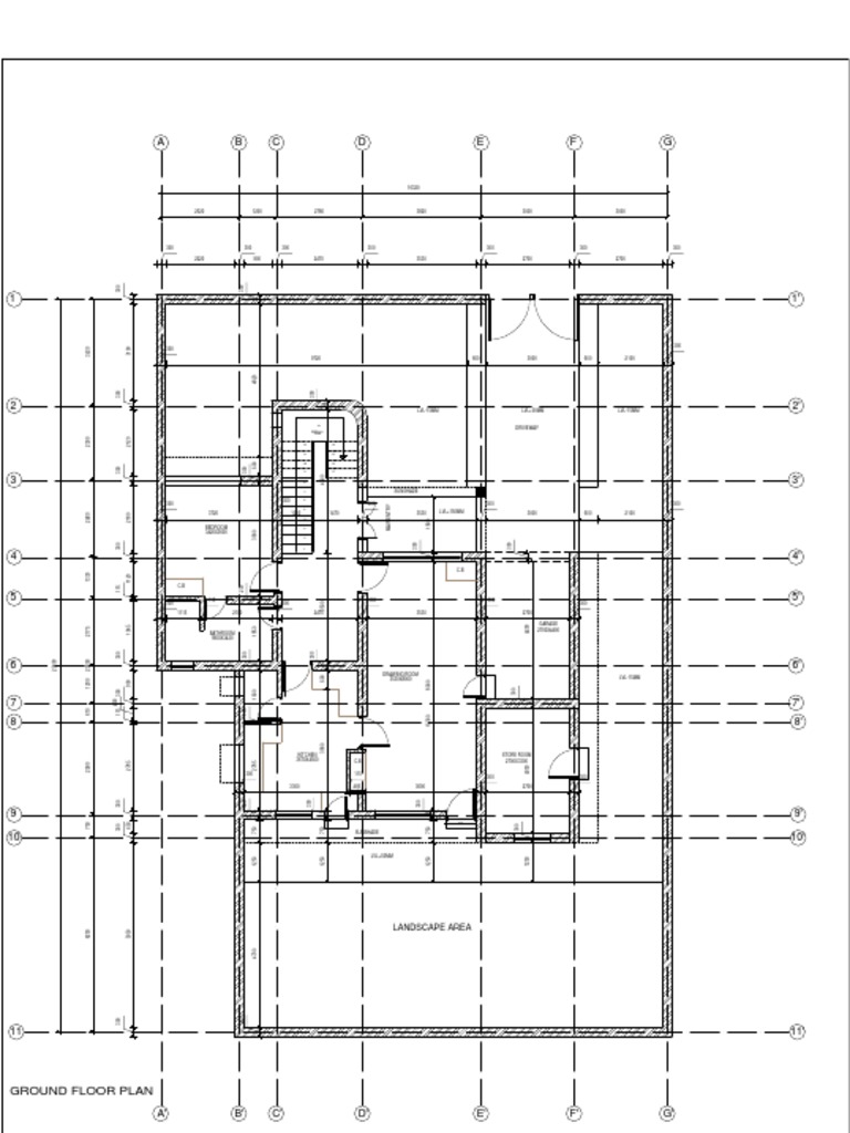 Ground Floor Plan Dimensions | PDF | Queensland | Brisbane