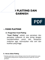 Food Platting Dan Garnish
