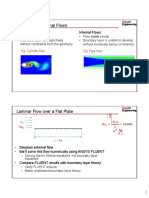 External Flows: Internal Flows