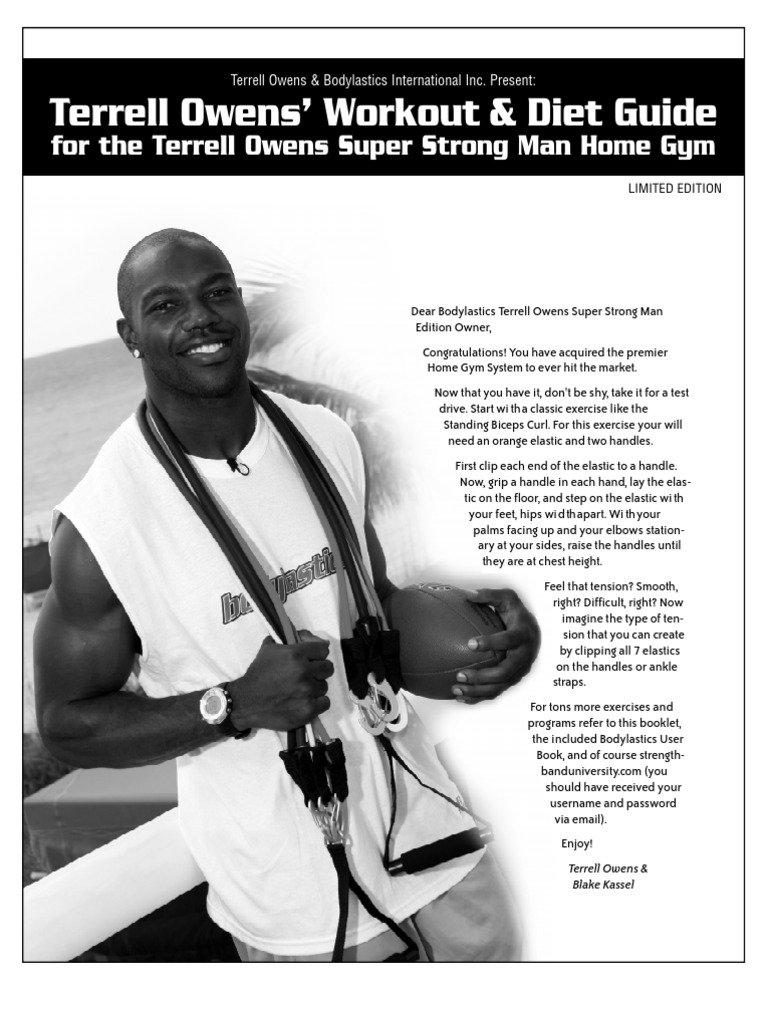 Terrell Owens Diet & Workout Guide PDF Lunch Arm