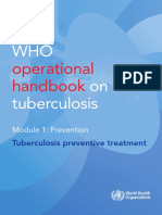 WHO Operational Handbook On Tuberculosis 2020