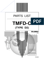 Parts List: TMFD-C
