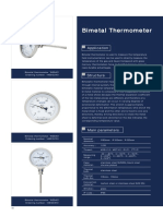 Bimetal Thermometer: Application