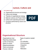 Topic 4:structure, Culture and Creativity