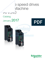 Variable Speed Drives Altivar Machine ATV340: Catalog January