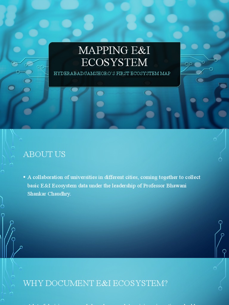 Mapping Ecosystem For Partners (HydJam) PDF Computing Communication
