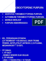 Immune Throbocytopenic Purpura