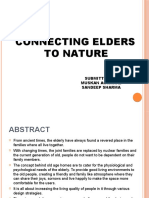 Connecting Elders To Nature