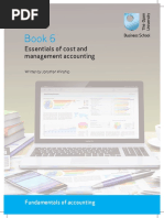 Book 6: Essentials of Cost and Management Accounting