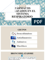 Fármacos Utilizados en El Sistema Respiratorio