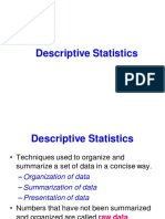 Descriptive Stats Techniques