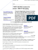 (Cisco CCNP BCMSN 642-812 Examen de Certifi