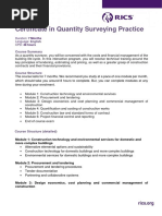 Qs and Construction Pathway Guide Associate Rics | PDF | Building ...