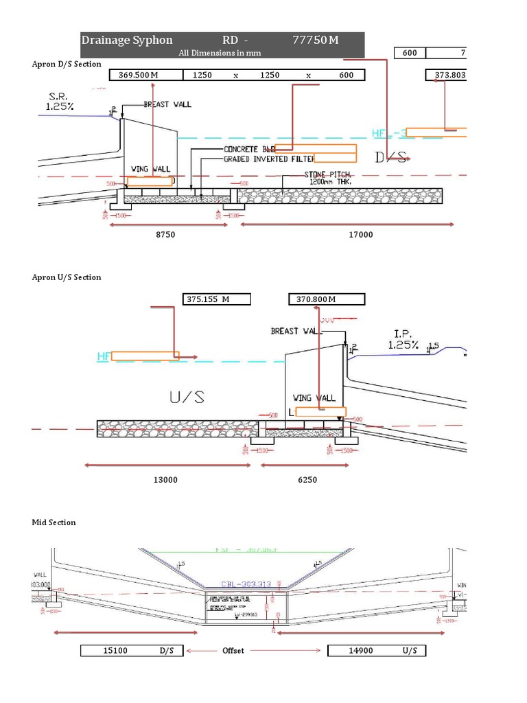 Drainage Syphon Design Specifications | PDF