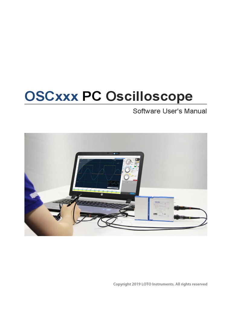 OSCxxx SoftwareUserManual v2.5.0 | PDF | Installation (Computer ...