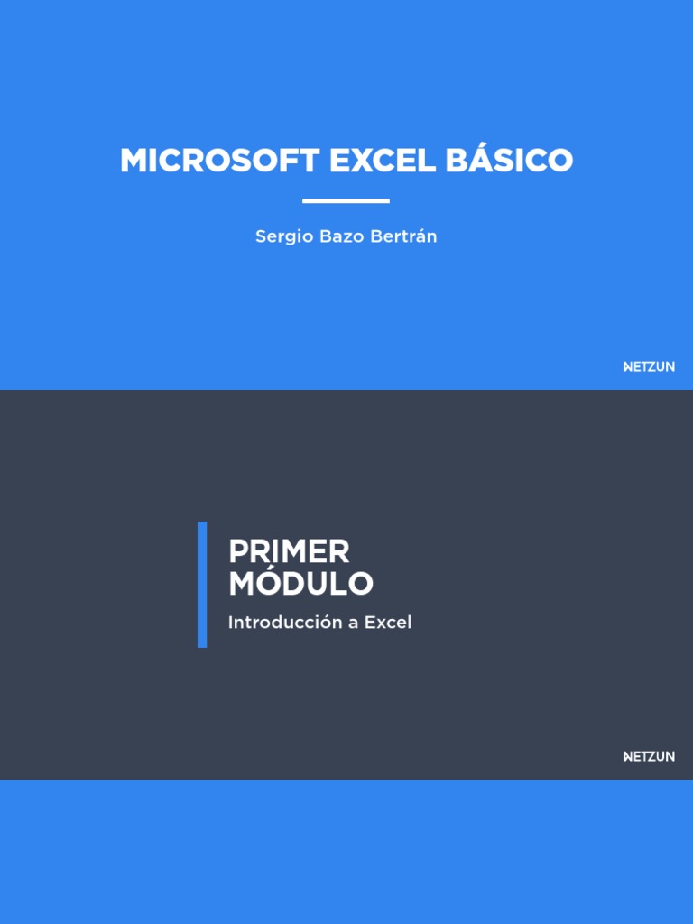 Excel - Basico | PDF | Microsoft Excel | Hoja de cálculo
