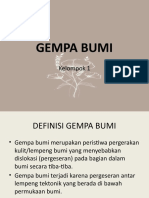 GEMPA BUMI klmpk1