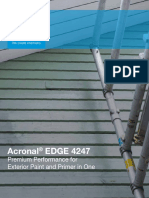 Acronal EDGE 4247 Premium Performance For Exterior Paint and Primer in One