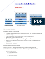 6.1) Kubernetes Detailed Notes