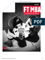 Full Time MBA - SFU Beedie School of Business