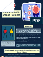 Anaesthesia in Obese Patients
