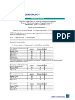 Topline & Methodology: A Survey of The American General Population (Ages 18+)