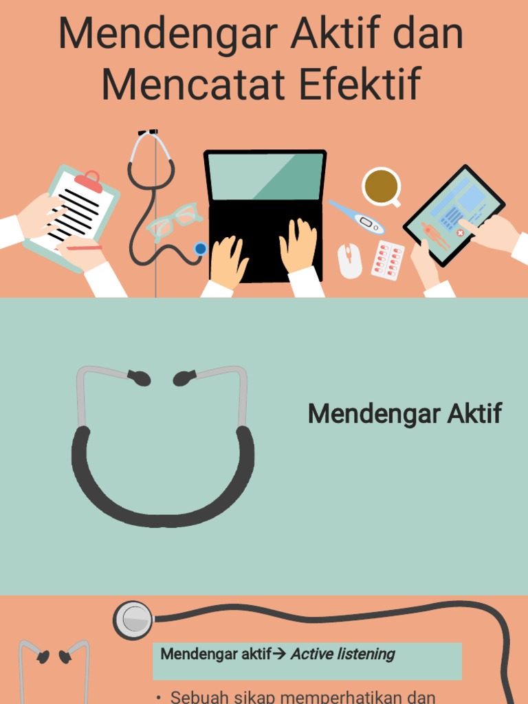 Mendengar Aktif Dan Mencatat Efektif PDF