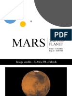 Mars Fact Sheet - Comprehensive Guide to the Red Planet