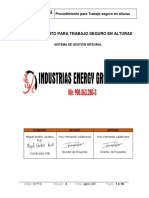 Procedimiento Trabajo Seguro Alturas