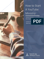 Final Guidebook How To Start A Youtube Ministry Domm June 2021