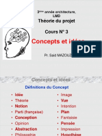 Concepts Et Idees 3 Eme Annee Architectu