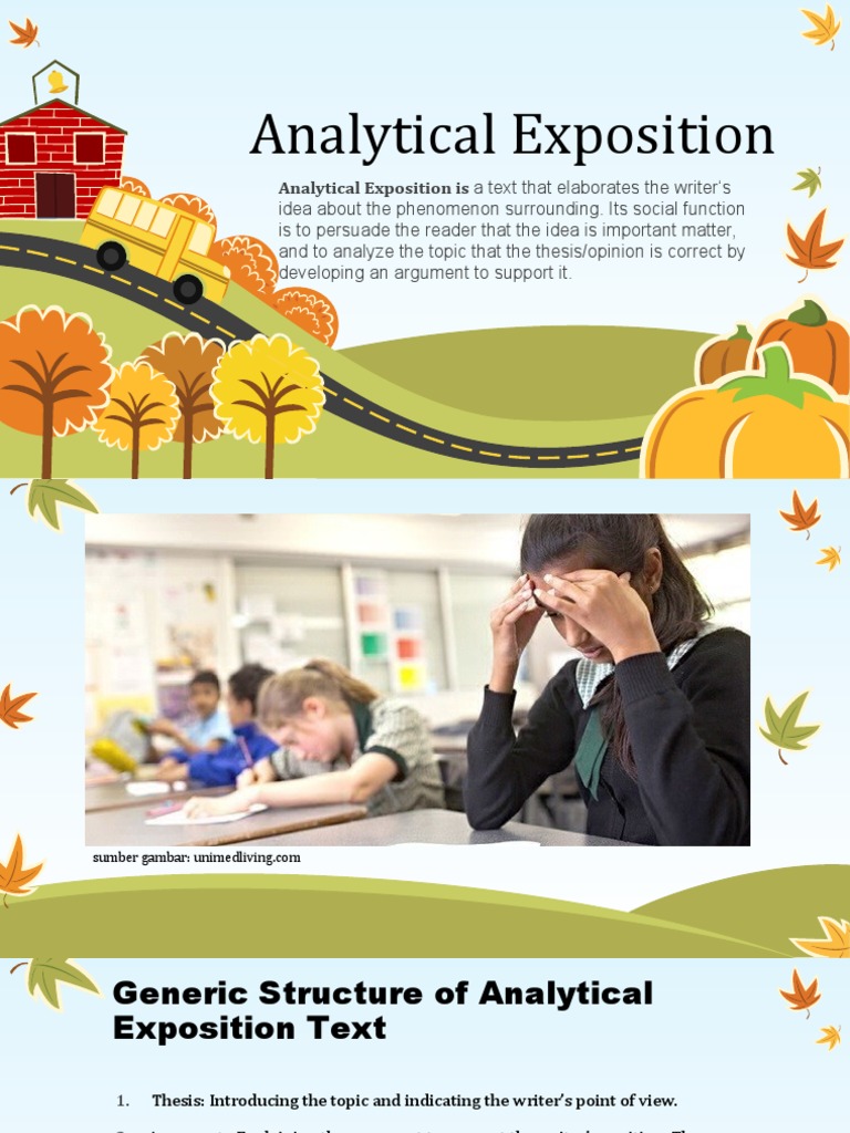 Analytical Exposition Guide | PDF | Sleep | Argument