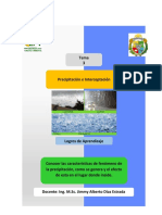 Tema 3. Precipitaciones