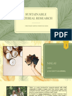 Sustainable Material Research