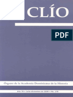 Revista Clío, Trata Sobre El Miedo