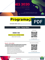 01 - PROGRAMAÇÂO DO COINES 2020 - Edição Virtual