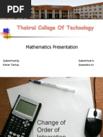 Download Change of Order of Integration by Ketan Tarkas SN52222218 doc pdf