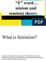 Feminism: A Movement for Equality